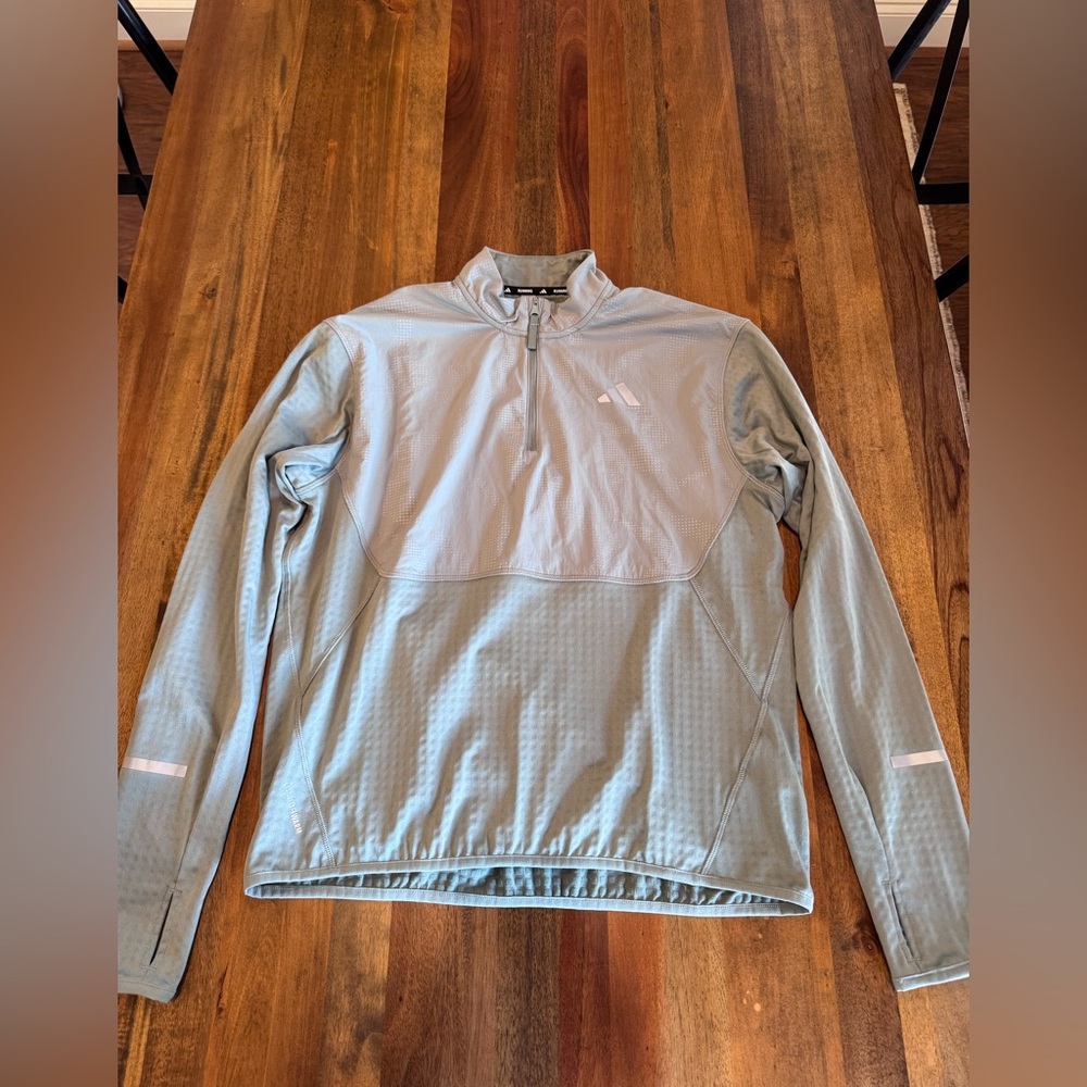 Adidas Running 3/4 Pullover Jacket - image 1